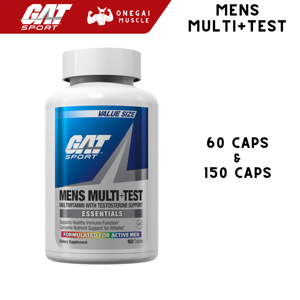 GAT Mens Multi+Test Gat sport 60 caps, 150 caps, GAT Sport, Gat multi, Gat multivitamin, gat