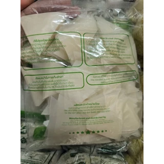 เส้นก๋วยจั๊บสด เส้นใหญ่แบนต้มแล้วม้วน ตราดาว ขนาด 500 กรัม พร้อมส่ง