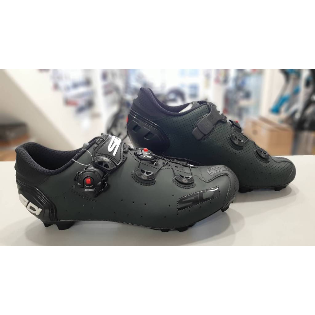 รองเท้าปั่นจักรยานเสือภูเขา MTB SIDI JARIN OLIVE Color : GREEN OLIVE GREEN Size : 41