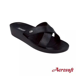 Aerosoftรองเท้าแตะผู้หญิงเพื่อสุขภาพ ลำลองเดินเบาสบายเท้าเปิดส้น งานสวย แอโรซอฟรุ่น Easy31