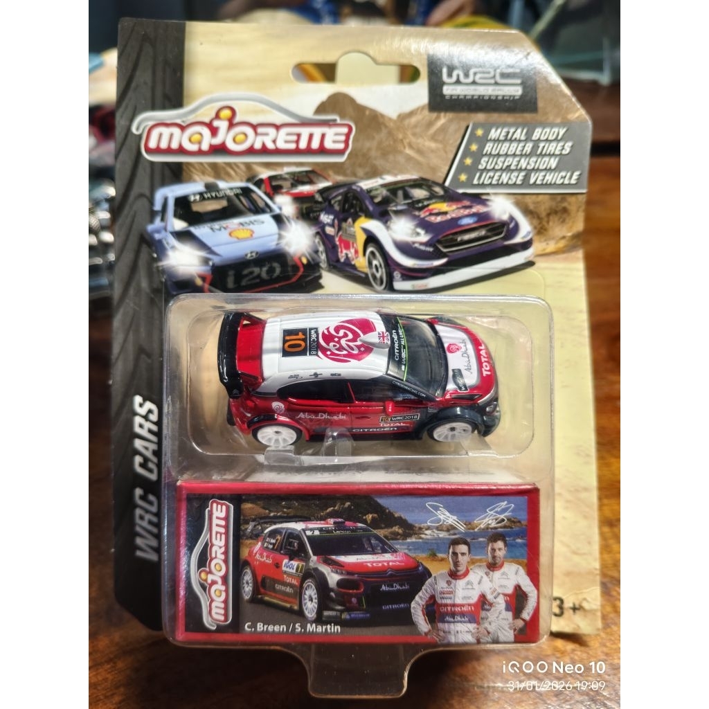 Majorette WRC 10 Super Rare!