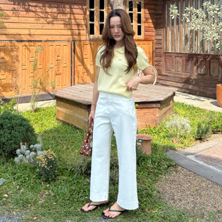 APPAREL.STORY - Daily Soft Jeans กางเกงยีนส์ขาเต่อผ้าพรีเมี่ยม