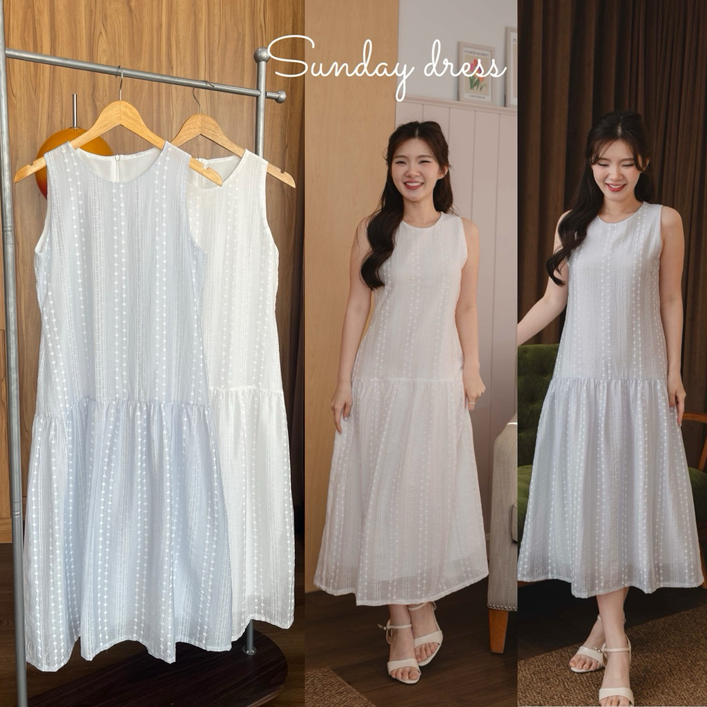 Sunday dress ผ้ามีtexure