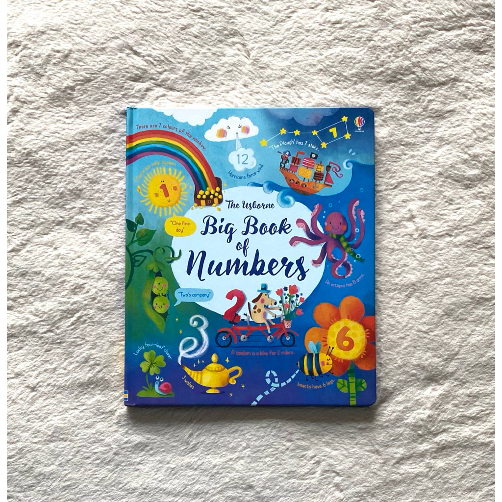 พร้อมส่ง‼️Usborne Big book of numbers