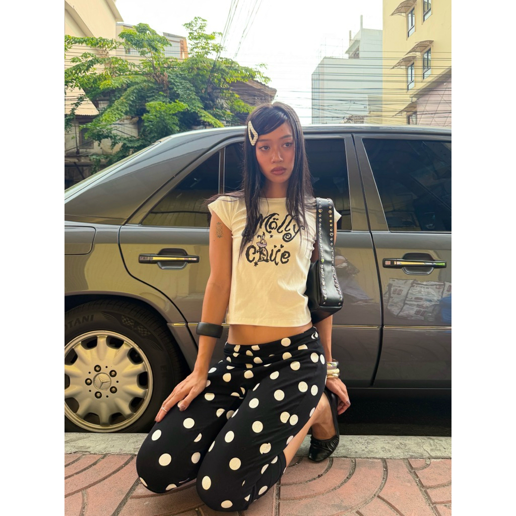 Molly Ruby Baby Tee🐰💫