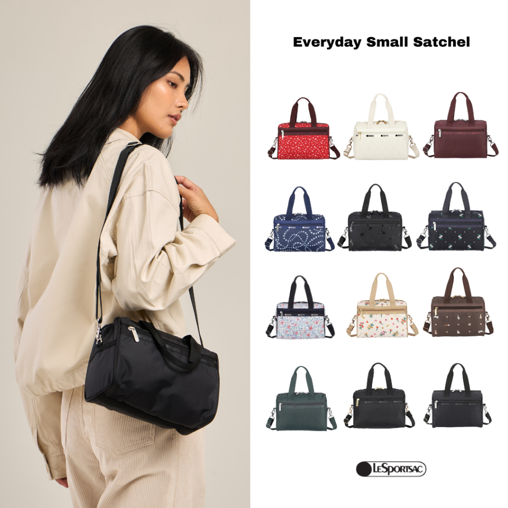 Lesportsac Everyday Small Satchel Shoulder Bag กระเป๋าสะพายข้าง Style 3868