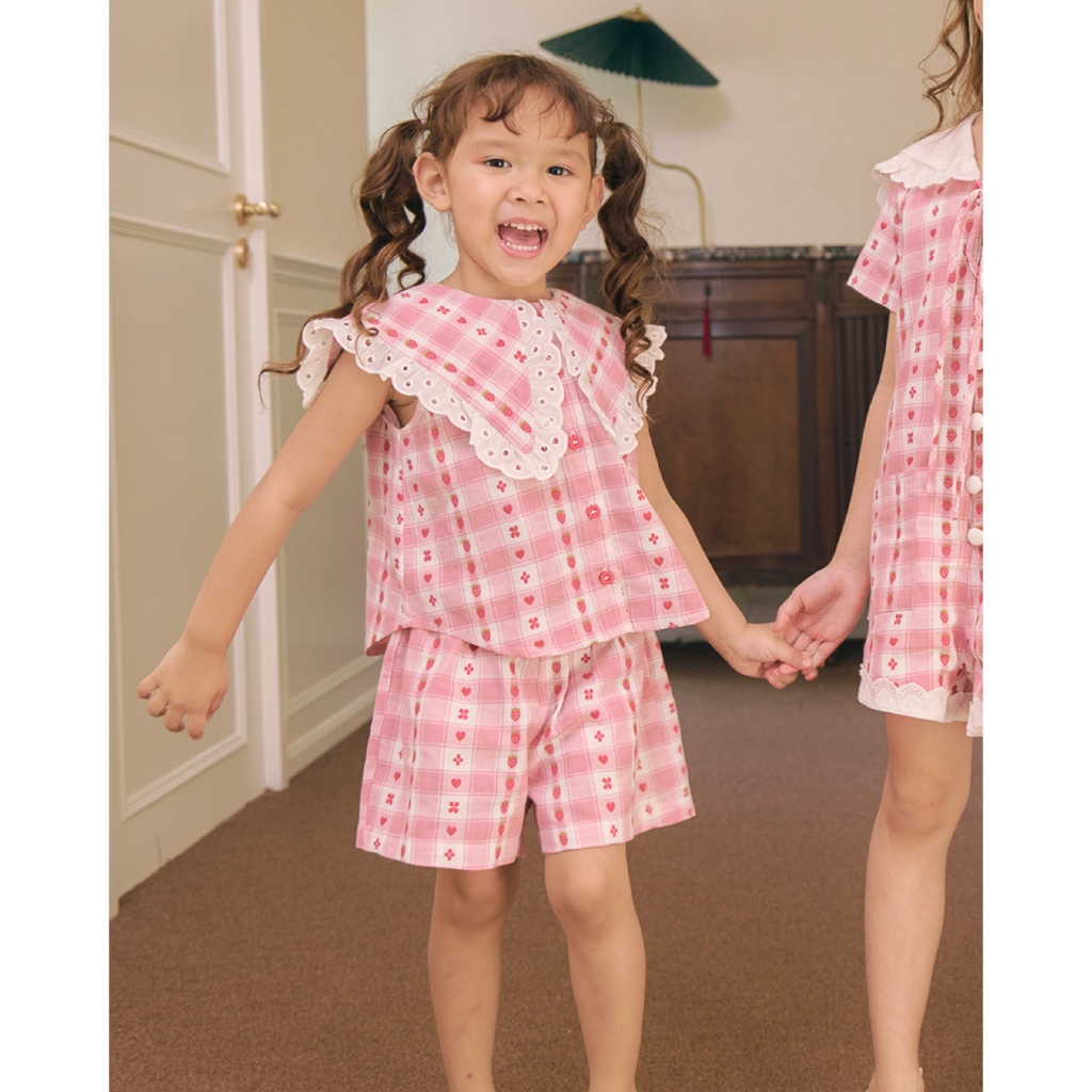 BABY BELLO - Chloe Short Set เสื้อกางเกงขาสั้นเด็กหญิง