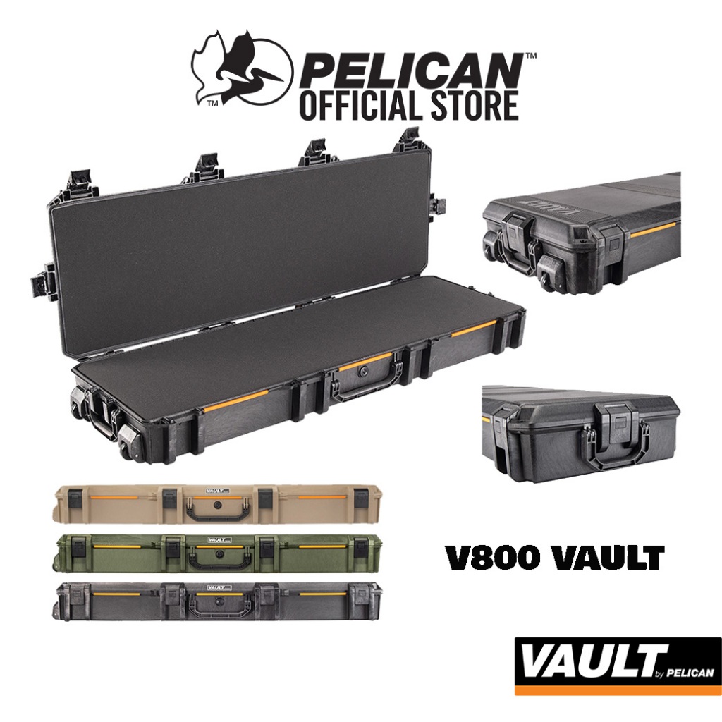 Pelican V800 Vault Double Rifle Case - กล่องใส่ปืนยาว