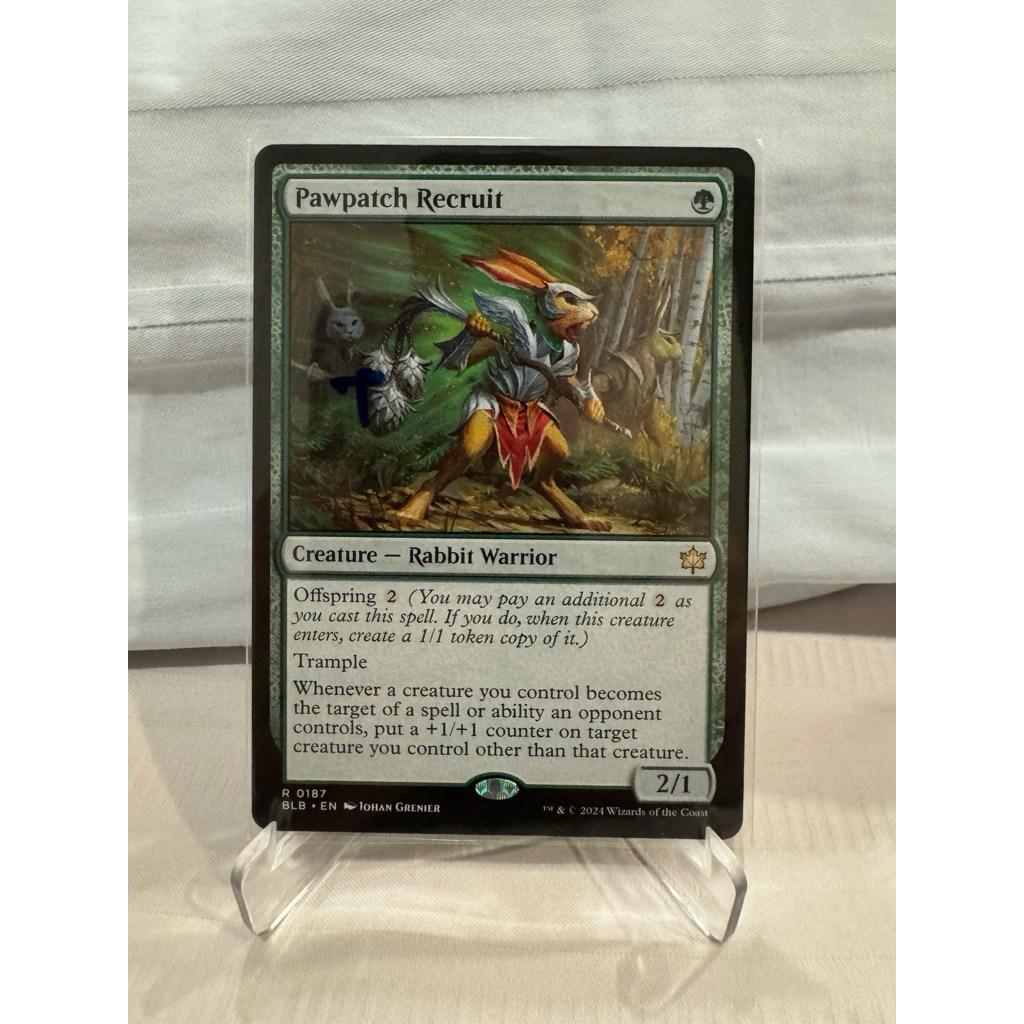 MTG Bloomburrow: Pawpatch Recruit