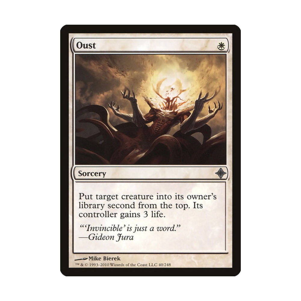 [MTG] Oust [ROE] [WHITE] [U] - Magic the Gathering SINGLES EDH