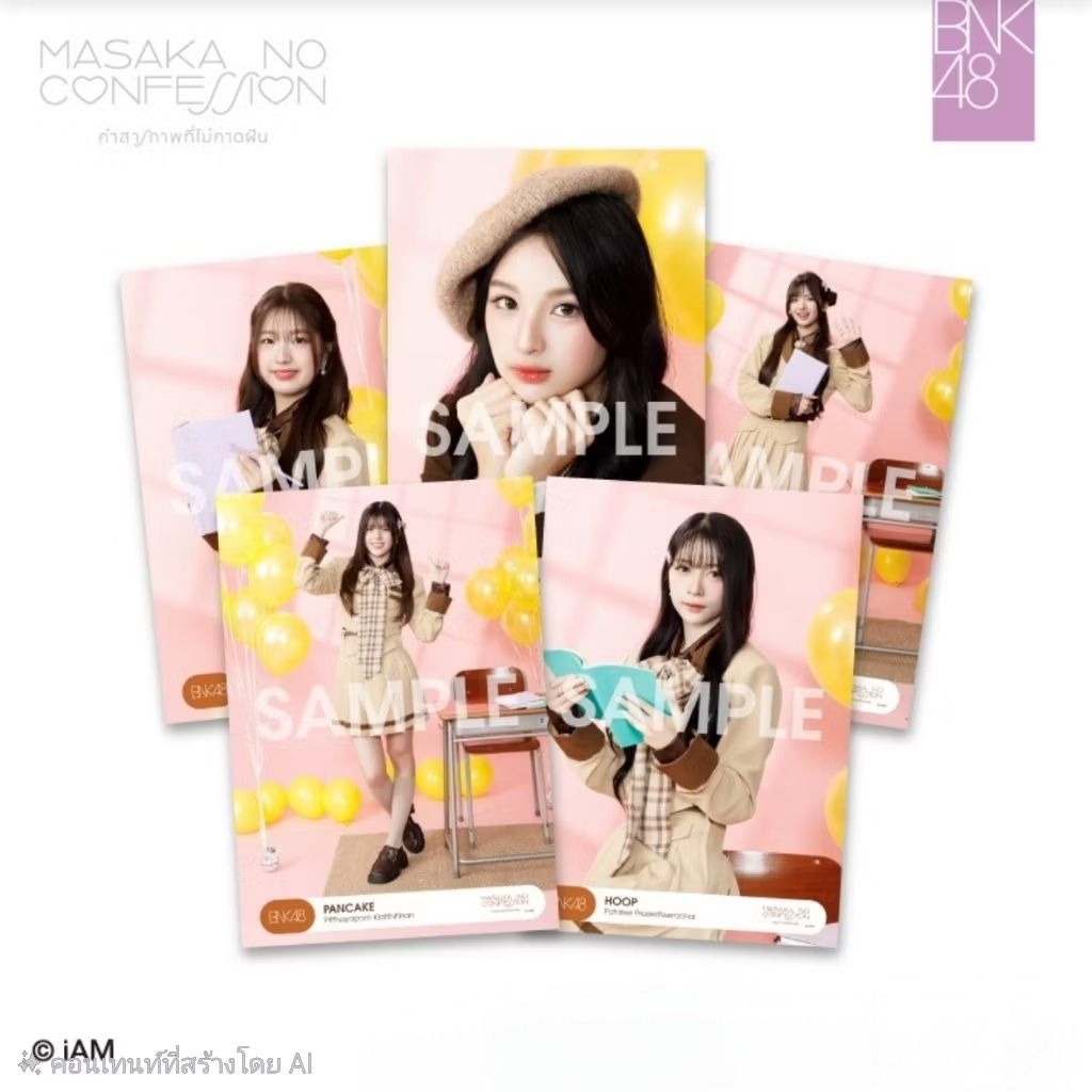 รูป Photoset Masaka no Confessionมีทั้งคอมพ์ 3 ใบ และ แยกขาย C,H,F