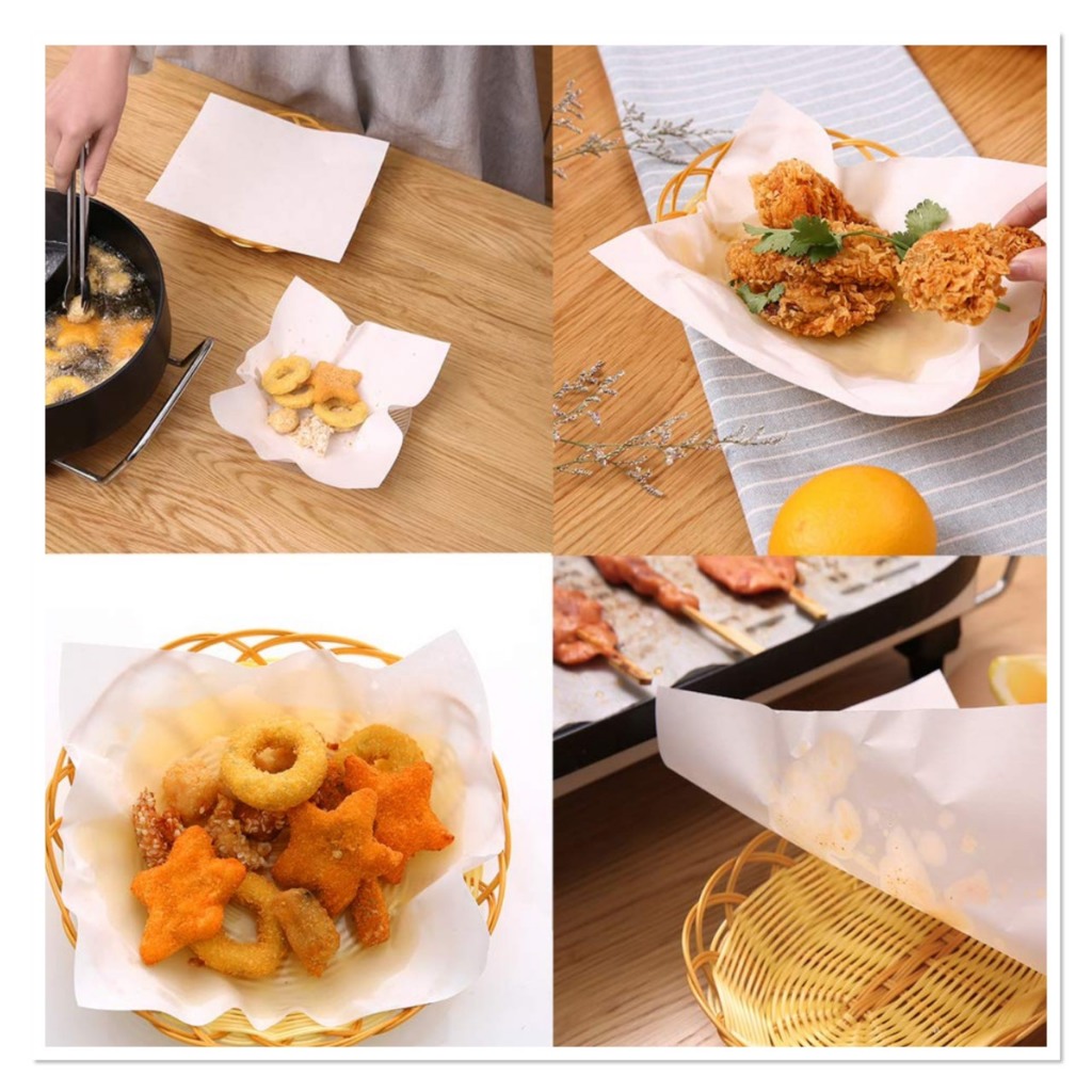 Keyway กระดาษรองซับสำหรับอาหาร เกรดa เหนียวนุ่ม ทนความร้อนสูง กระดาษซับน้ำมัน