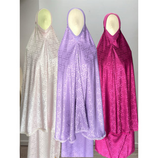 ผ้าละหมาดแบบใหม่ เนื้อผ้าซาตินพิมพ์ลายในตัว มาพร้อมกระเป๋าที…