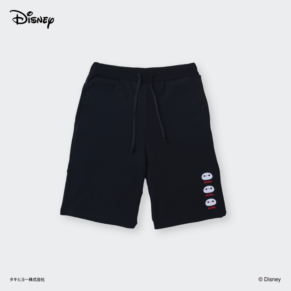 กางเกงขาสั้น Baymax หน้าเรียบนิ่งแต่น่ารัก - Disney Baymax Minimal Face Shorts