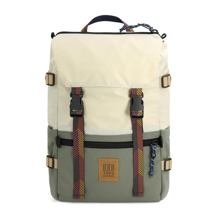 Topo Designs กระเป๋าเป้สะพายหลัง รุ่น ROVER PACK CLASSIC BONE WHITE/BEETLE