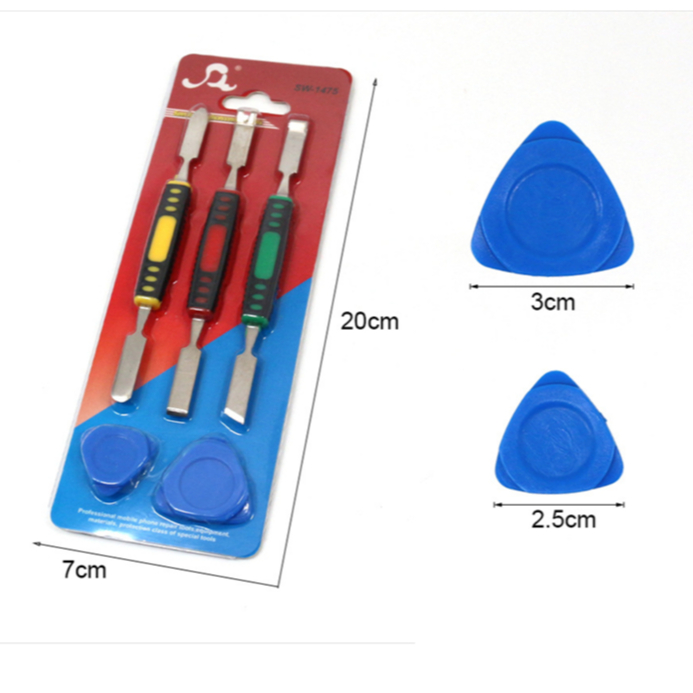 ชุดแกะมือถือ โนตบุค 3 ชิ้น 3-piece set  opening tool mobile phone disassembly machine