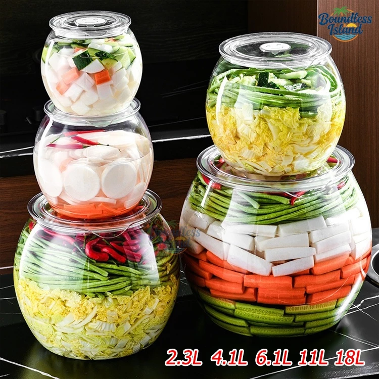 (พร้อมส่ง) โหลดอง ถังเก็บเม็ดข้าวสาร แบบสุญญากาศ โหลใส่เครื่องปรุง กล่องเก็บข้าวสาร ป้องกันความชื้น ถังน้ำ