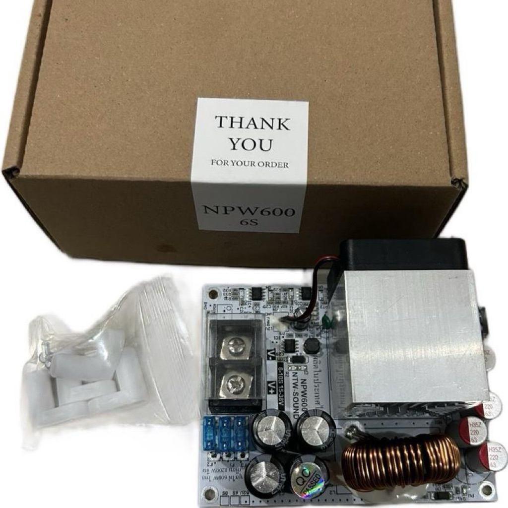 สเต็ปอัพNTW 600w โมดูลสเต็ปอัพ เพิ่มแรงดันไฟDC งานคนไทย แรงดันไฟDCเข้า17-30v กระแสสูงสุด50vDc