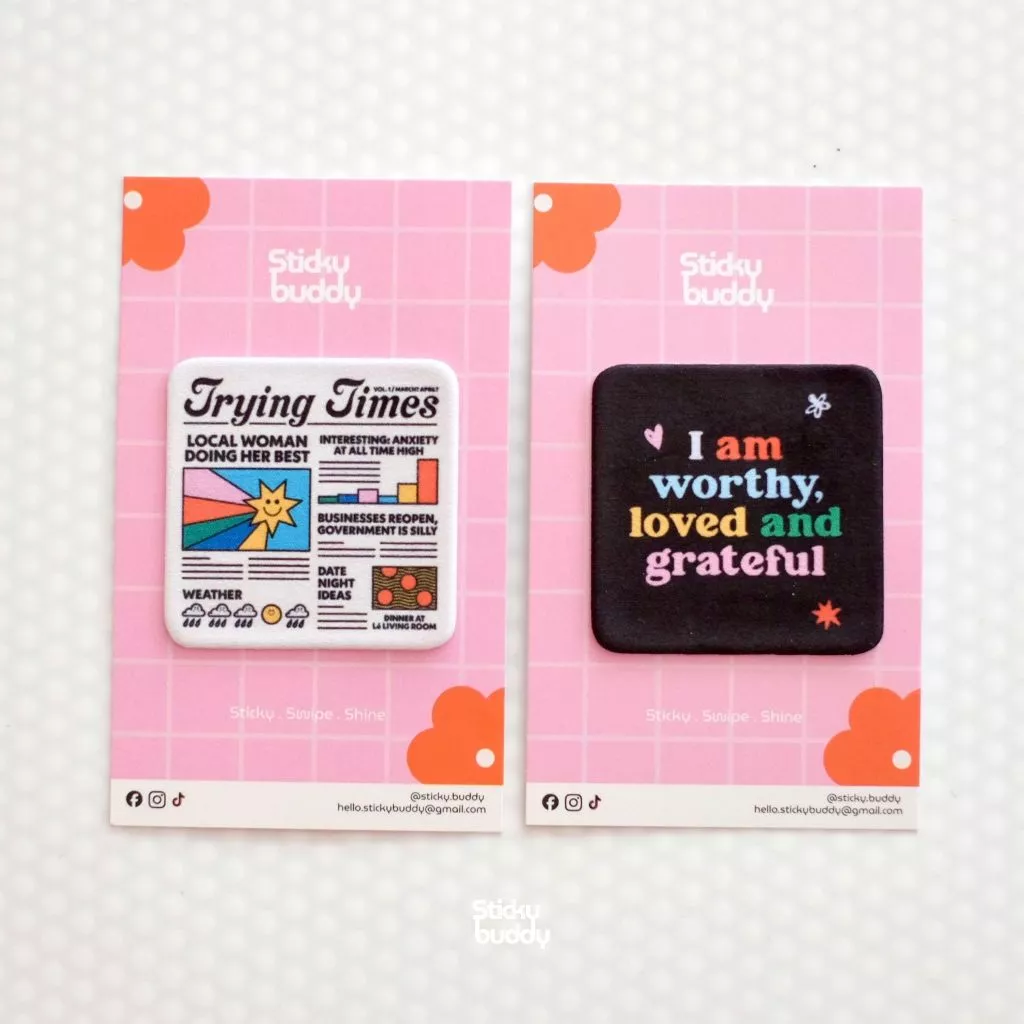 ที่เช็ดหน้าจอ StickyBuddy แบบติดได้ สำหรับมือถือ โน๊ตบุ๊ค เลนส์ thumbnail 6