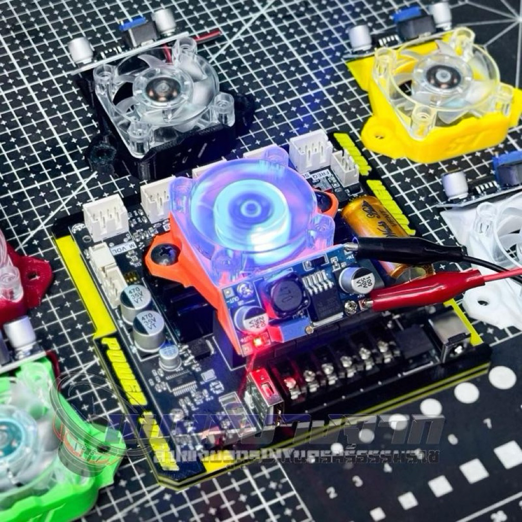 ฐาน3Dพัดลมรุ่น ST21 พร้อมติดตั้งใช้งาน มีหลากหลายสี [แถมน็อต]