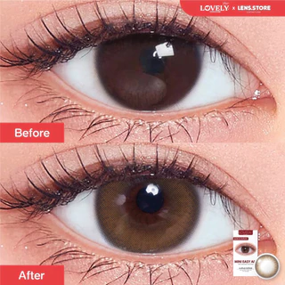 คอนแทคเลนส์รายเดือน LOVELYPLUS รุ่น MINI EASY AIR มินิอีซี่แอร์ เลนส์สไตล์เกาหลี เลนส์ตาหวาน ละมุน ดูเป็นธรรมชาติ