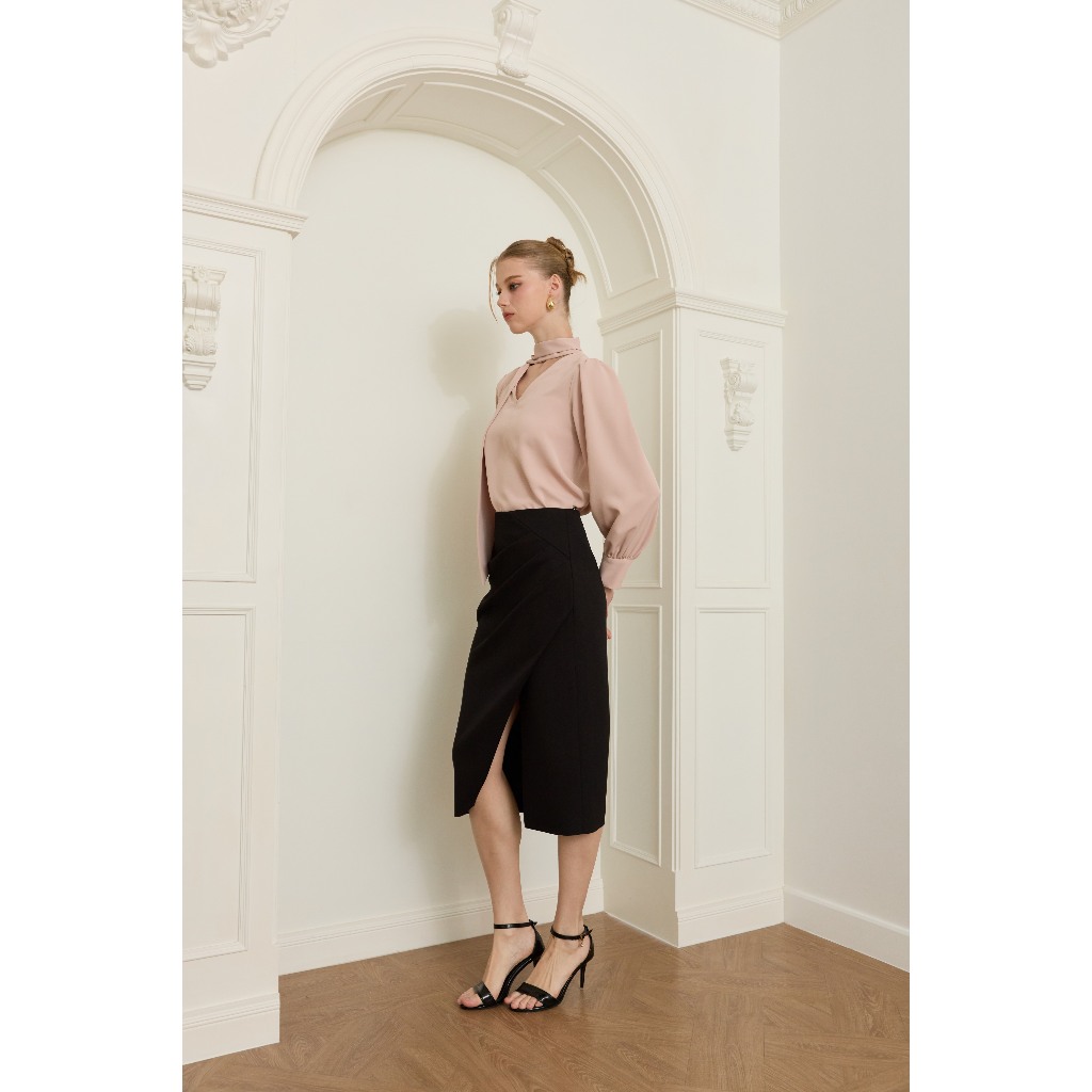 KADE  กระโปรง รุ่น Elle Wrap Skirt (KAD160) ราคา ถูกที่สุด ดีลบีเคเค แกลเลอรีภาพที่ 5