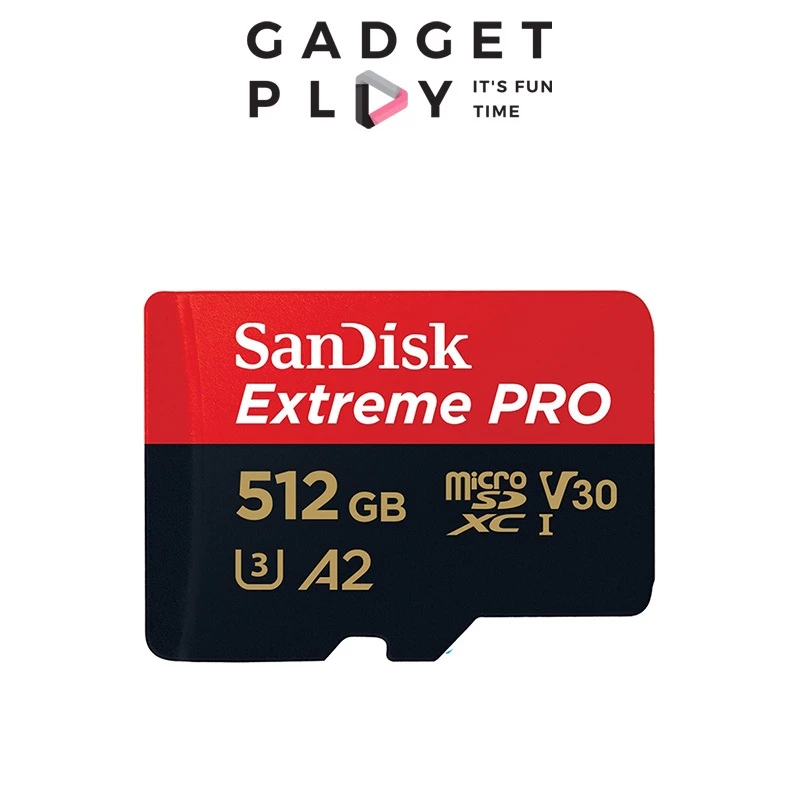 [กรุงเทพฯ ด่วน 1 ชั่วโมง] Sandisk Micro SD Card Extreme Pro (V30) 512GB - เมมโมรี่การ์ด