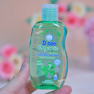 100 มล. เล็ก D-nee Organic ดีนี่ ออแกนิค สบู่เหลวอาบและสระผม