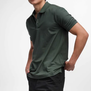 era-won เสื้อโปโล แขนสั้น ทรงสลิม Polo Shirt สี Tony Green