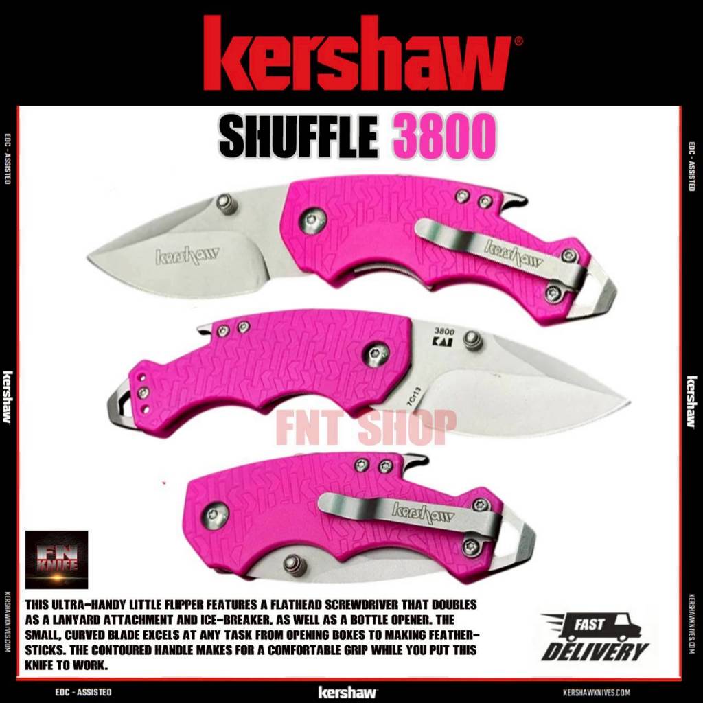 มีดพับ มีดพก Kershaw shuffle 3800