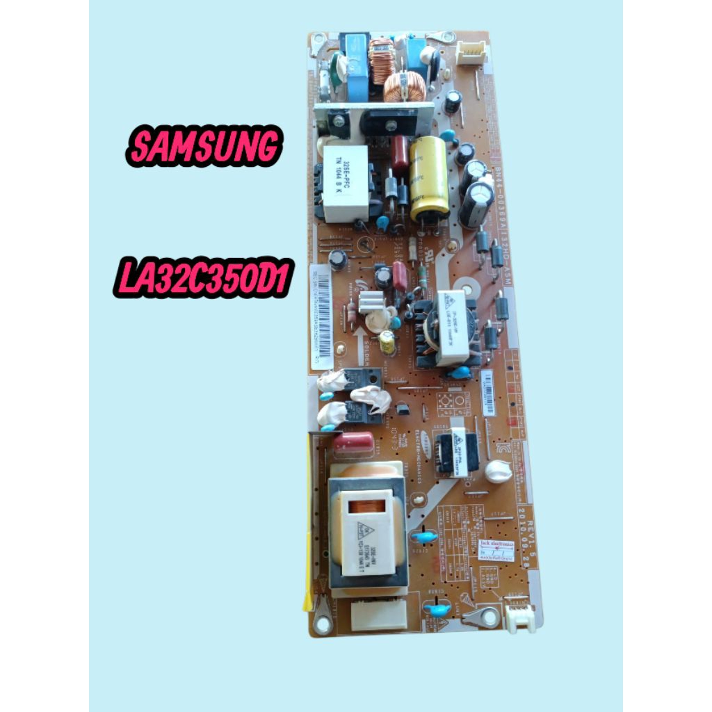 บอร์ดเพาเวอร์ซัพพลายทีวี samsungรุ่นLA32C350D1พาร์ทBN44-00369A
