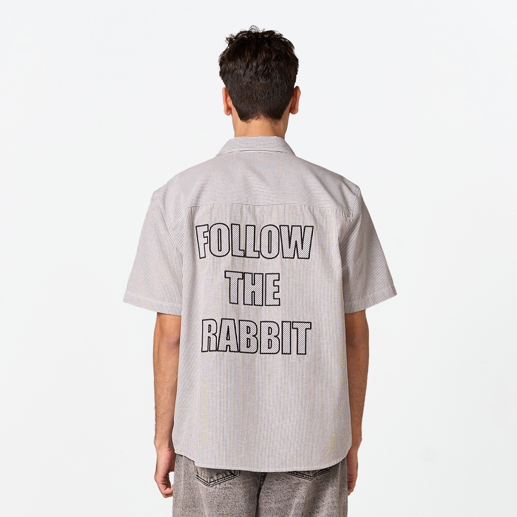 PLAYBOY B&WFEEL  เสื้อผ้าผู้ชาย/เสื้อเชิต  รุ่น P1MT261OT023BK