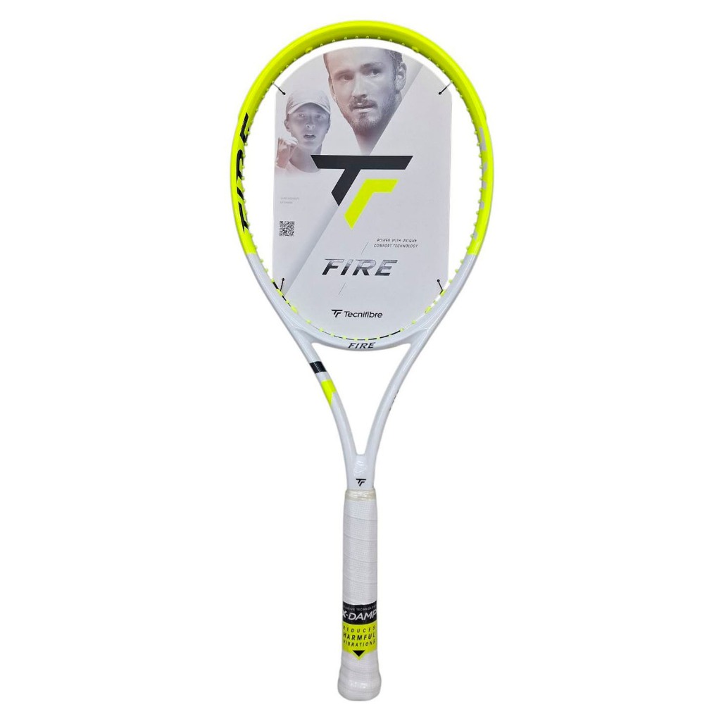 Tecnifibre ไม้เทนนิส (ไม้เปล่า) Fire 285 Tennis Racket G2 | White ( 14FIR28562 )