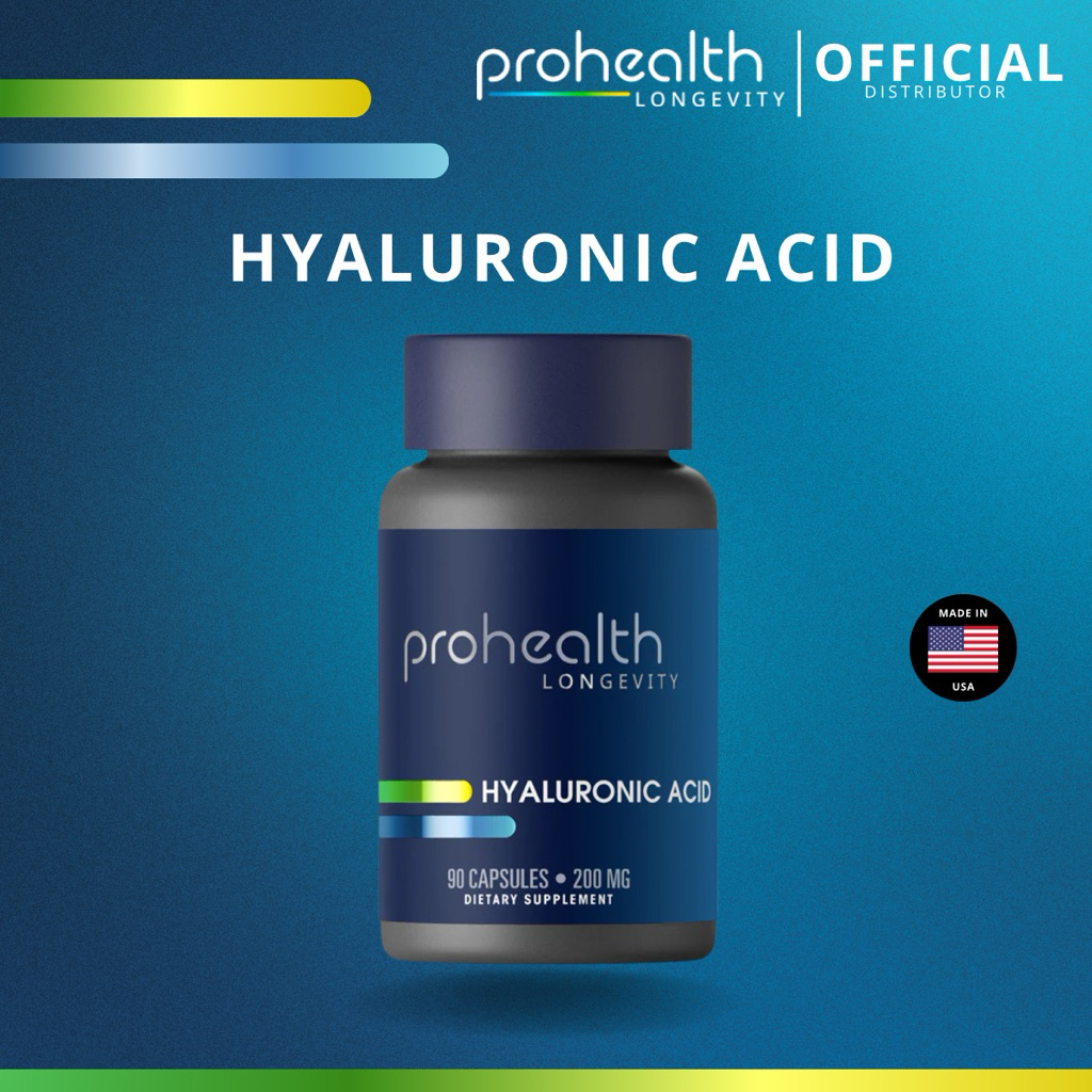 Hyaluronic Acid (90 แคปซูล) ProHealth แท้จาก USA
