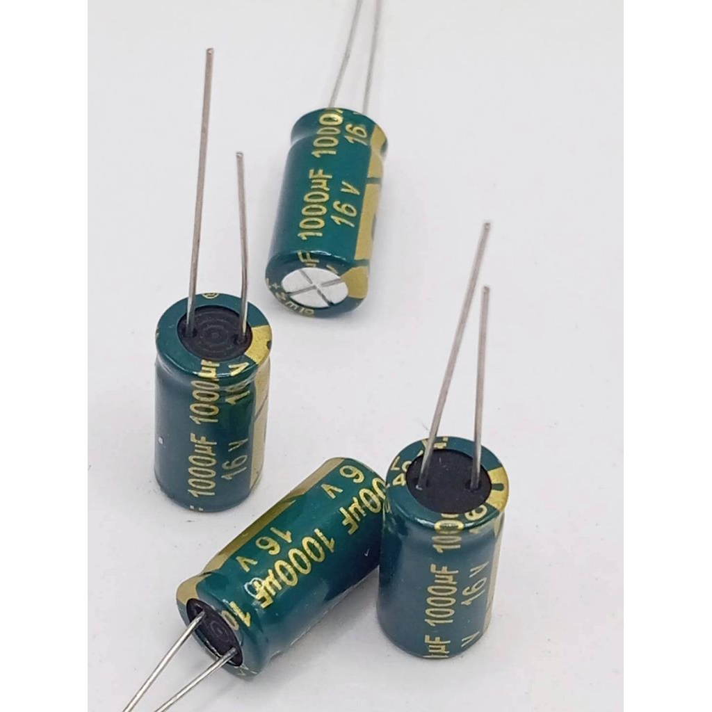 ตัวเก็บประจุ คาปาซิเตอร์ ตัว C 1000UF16V 1000uf16v พร้อมส่งจากกทม