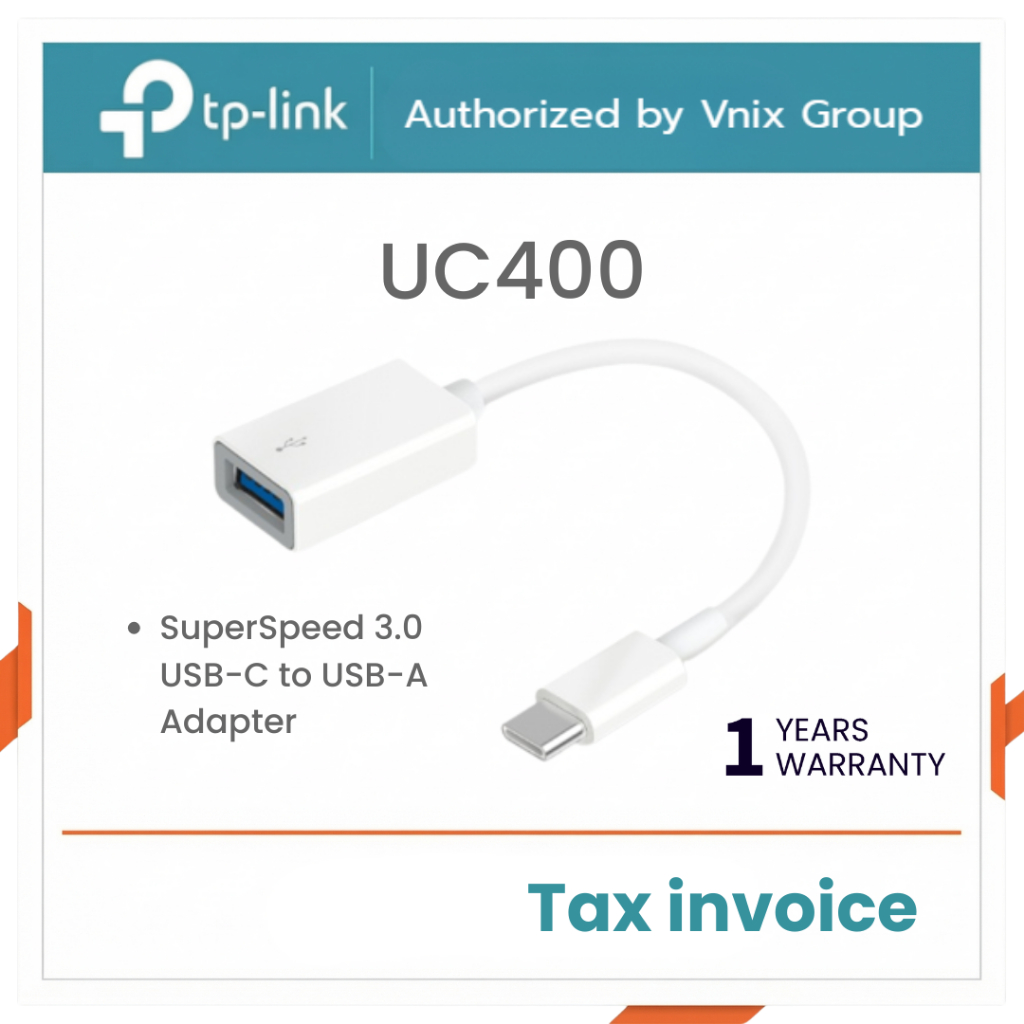 UC400 TP-Link type C to USB Adapter By Vnix Group