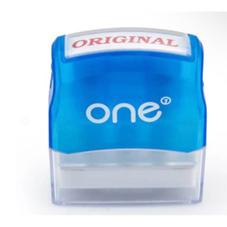 ตรายางหมึกในตัว ORIGINAL ONE