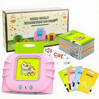 เครื่องอ่านแฟลชการ์ด Flash Card แฟรชการ์ด บัตรคำศัพท์ แฟลชการ์ดพูดได้ พูดได้ ของเล่นเสริมพัฒนาการ