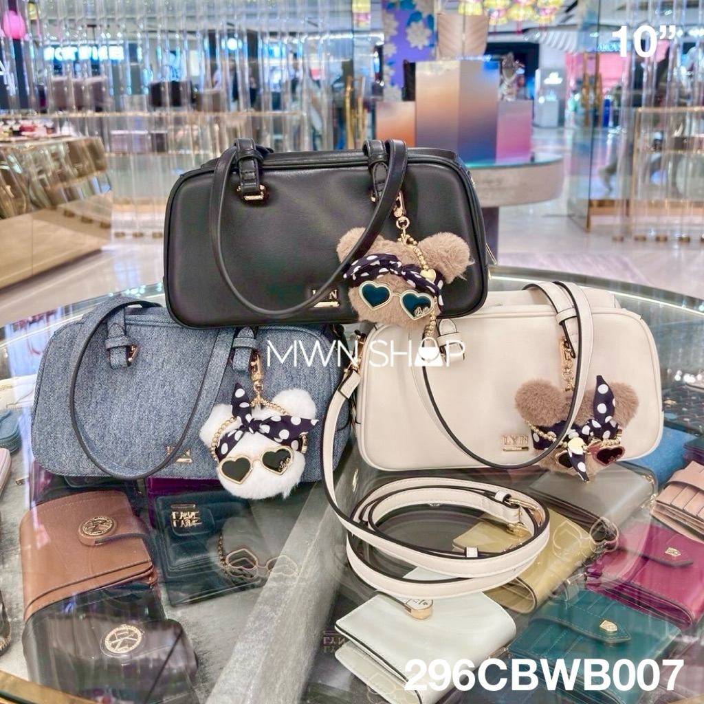 Lyn กระเป๋า betzy II shoulder m กระเป๋าสะพายไหล่ สะพายข้าง ของแท้จากชอป