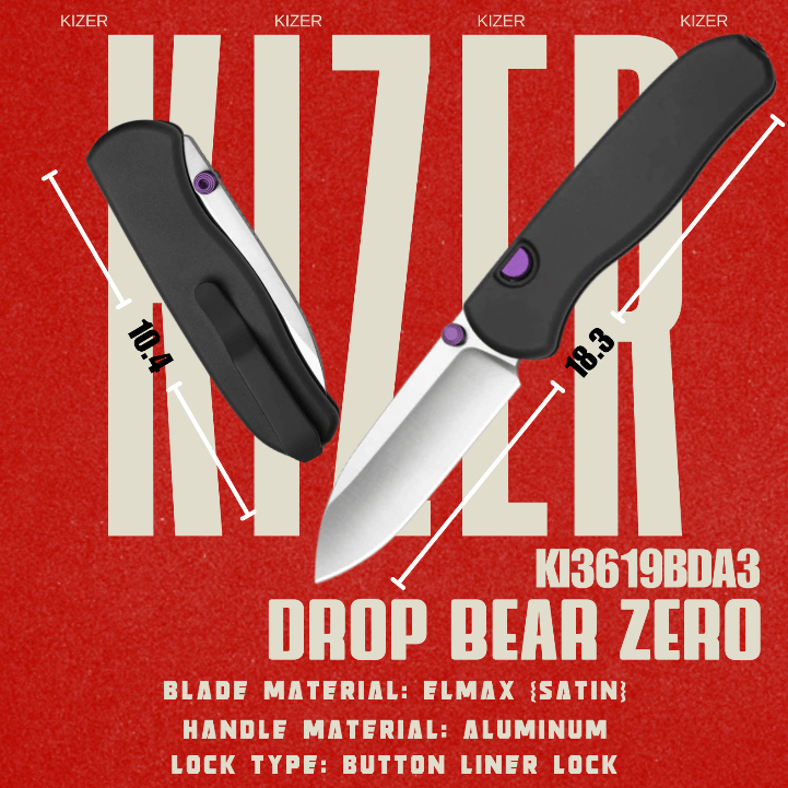 Kizer Drop Bear Zero | Elmax | Aluminum | Ki3619BDA3 ร้าน Tamashi bkk ของแท้