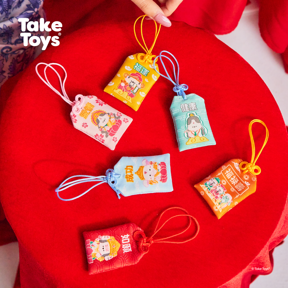 Take Toys Wishes in Pocket - ถุงเครื่องรางเทพเจ้านำโชคเทคทอยส์