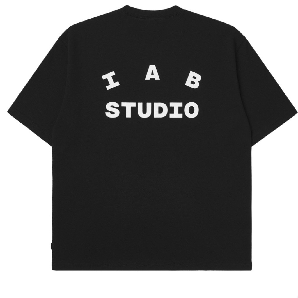 IAB Studio Basic T-Shirt Black White แท้ 100%