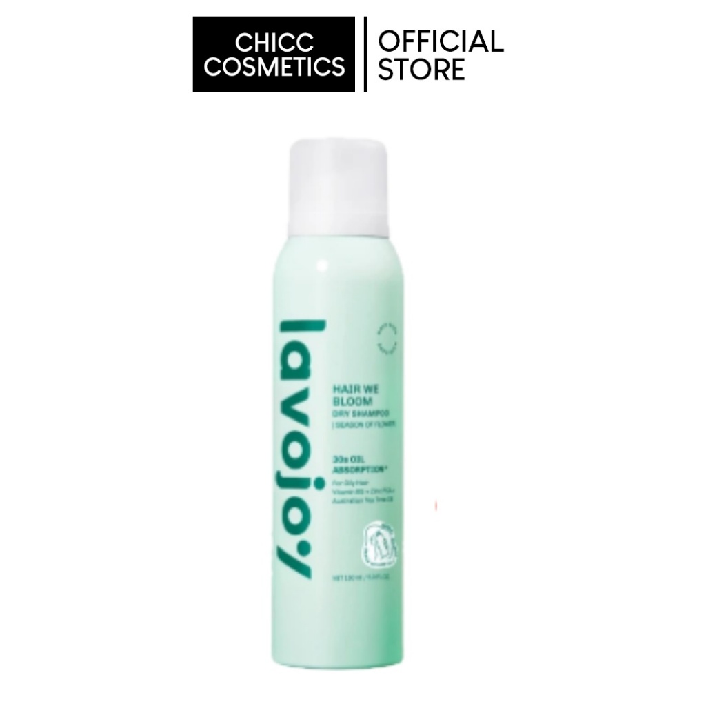 LAVOJOY HAIR WE BLOOM DRY SHAMPOO SEASON OF FLOWER สเปรย์ดรายแชมพู ลดผมมัน ไม่ทิ้งคราบแป้งขาว เพิ่มว