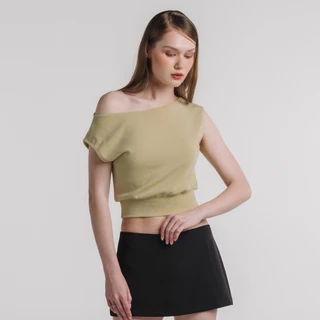 STAYSLAY.BKK | Off shoulder top (เสื้อปาดไหล่เข้าเอวใส่ได้หลายแบบ)