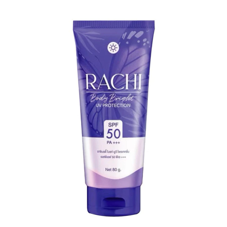 [ไลฟ์ลด50% ส่งฟรี] ราชิทาตัว กันแดดราชิทาผิวกาย คาริสต้า CARISTA Body UV spf50+ 1หลอด80กรัม