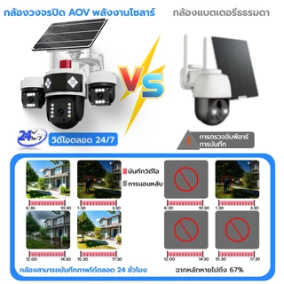 เลนส์สามตัว กล้องวงจรปิดพลังงานแสงอาทิตย์ กล้องวงจรปิดไร้สาย 4G พลังงานแสงอาทิตย์ 4k กล้อง 360 องศา