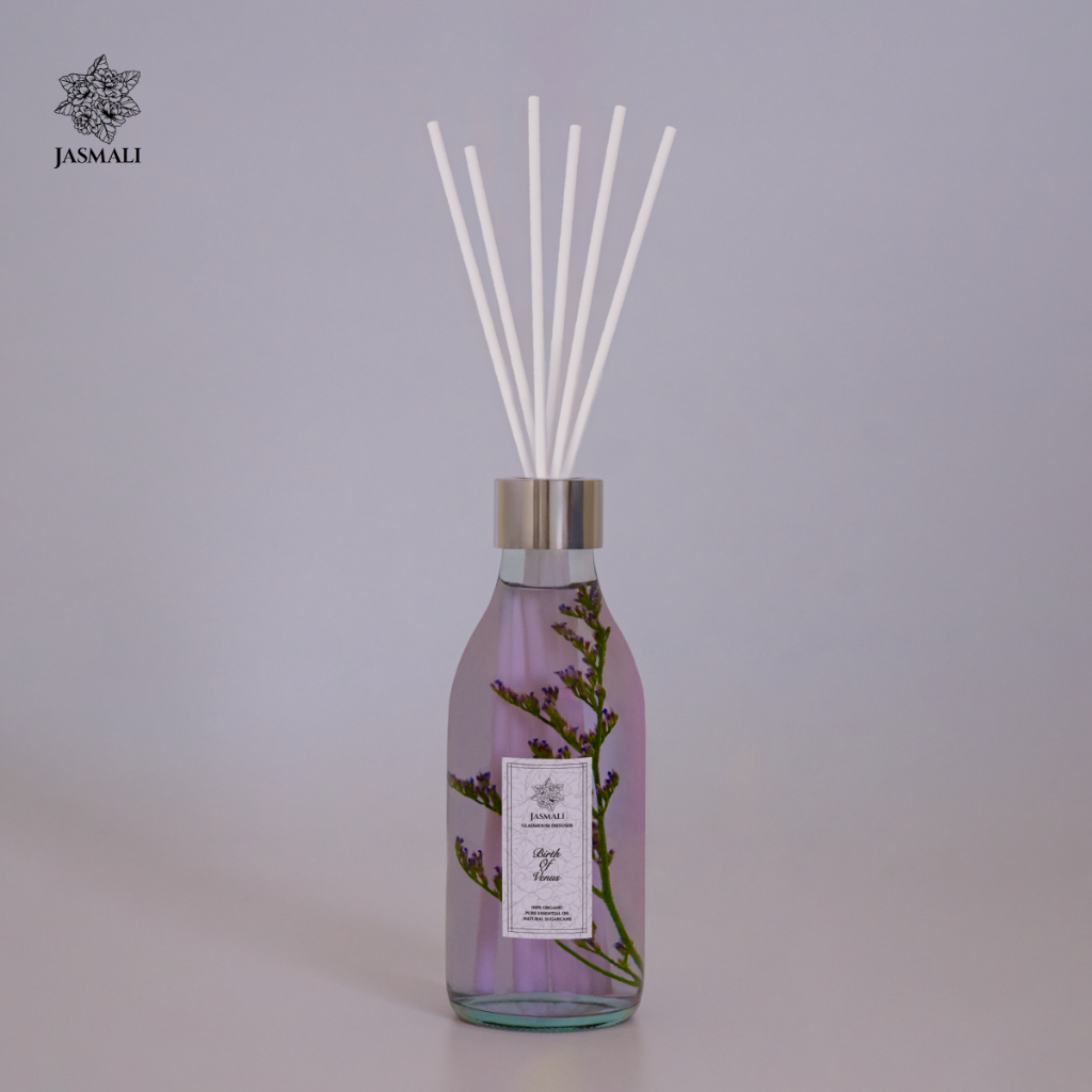 ก้านไม้หอมในบ้าน JASMALI GLASSHOUSE DIFFUSER ปริมาณ 180ML รูปที่ 5