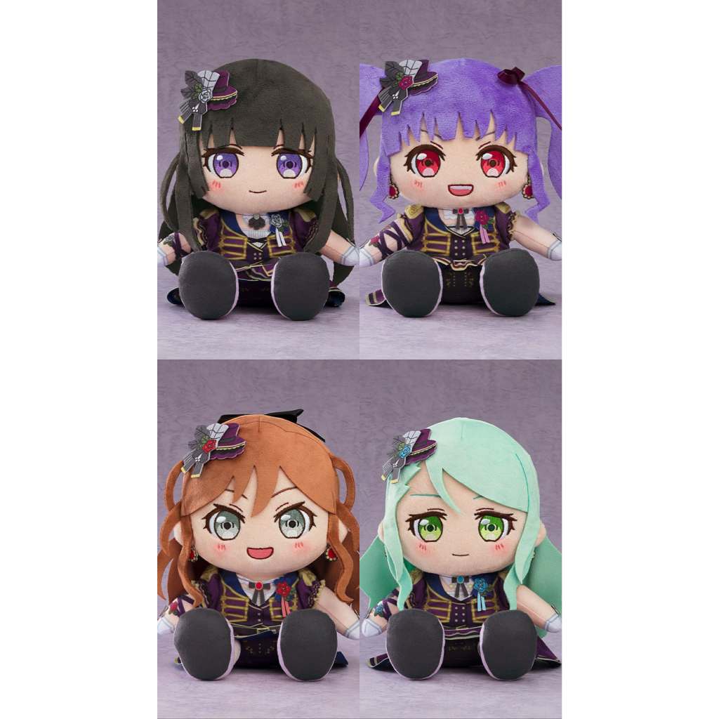 (🔴Rel.07/2026 ทักแช็ตก่อนสั่ง) BanG Dream! Plush Roselia Rinko Shirokane & Ako Udagawa & Lisa Imai &