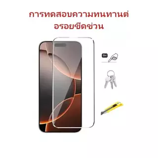 สำหรับ iPhone 11 12 13 14 15 16 17 Air Pro Max ตัวป้องกันหน้าจอ ฟิล์มกันรอย/ฟิล์มความเป็นส่วนตัว
