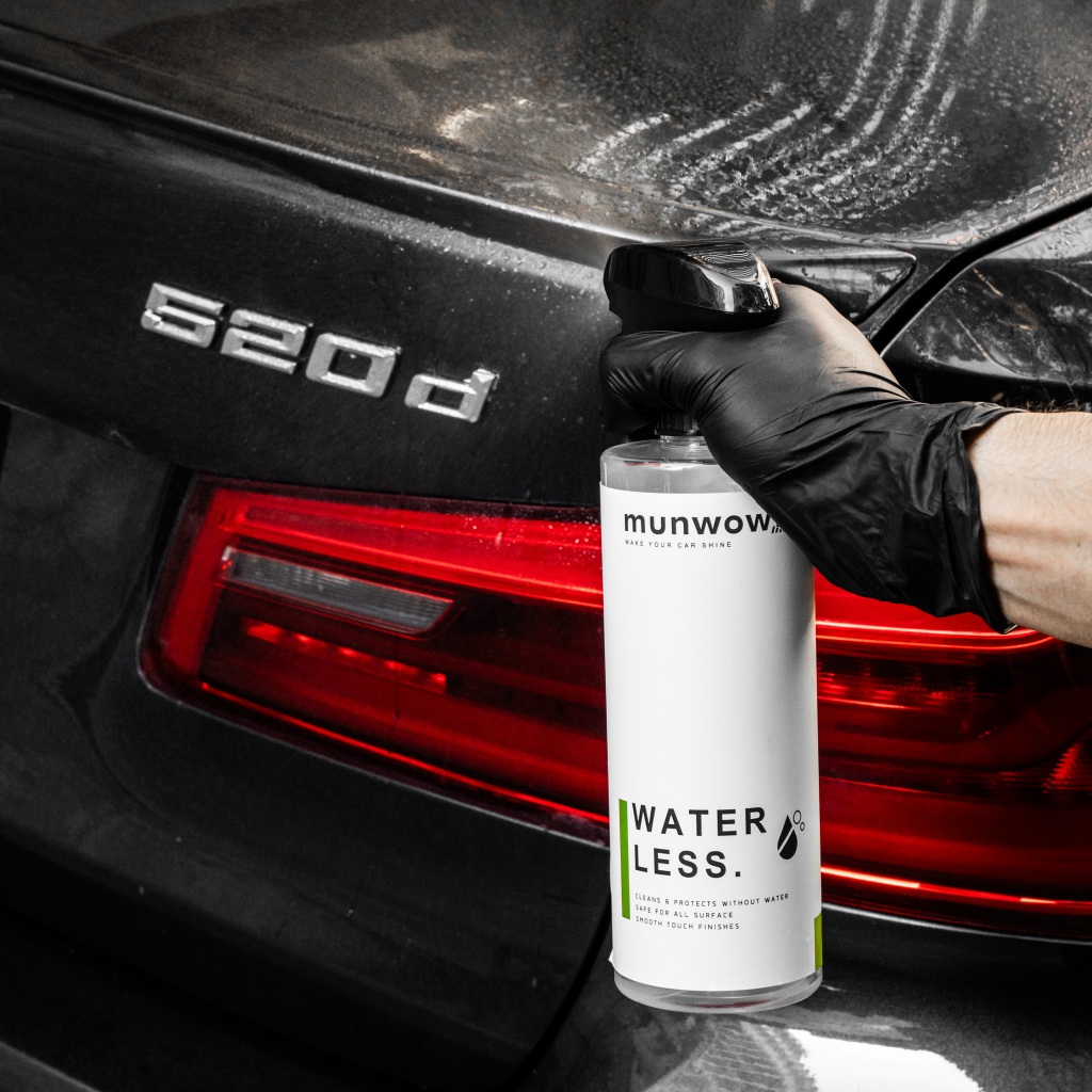 Munwow Waterless (น้ำยาล้างรถแบบไม่ใช้น้ำ เช็ดเก็บฝุ่นประจำวัน) - รูปที่ 3